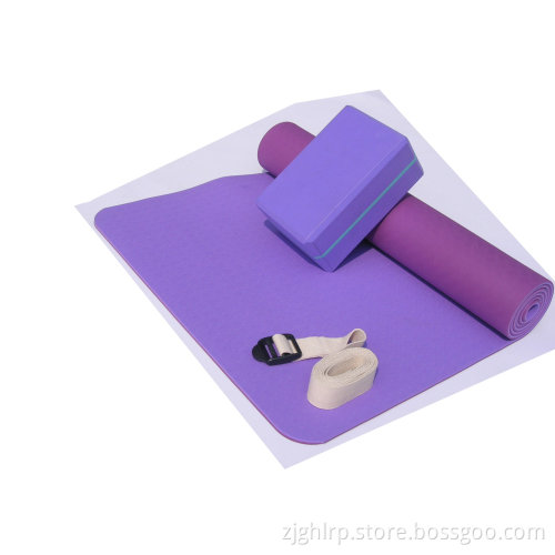 TPE Yoga Mat, Eco-Friendly Yoga Mat, Rubber Yoga Mat, Quality Yoga Mat;